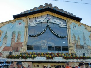 Hacker Tent Oktoberfest Munich