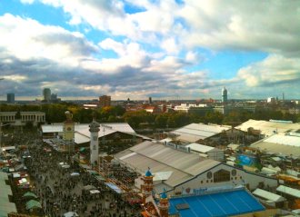 Oktoberfest at Theresienwiese in Munich