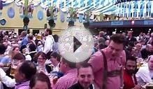 Beer hall, Oktoberfest, Munich, 2014