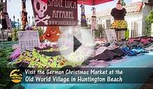 German Christmas Market Old World Village Huntington Beach