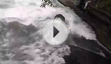 River Surfing in Munich, Germany, during Oktoberfest