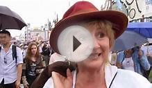 Sexy girls and beer at Germany Oktoberfest 2014