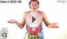 Swiss Oktoberfest Apron - Male Lederhosen